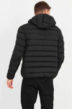 Brave Soul Blusao Acolchoado Com Capuz Preto Sale