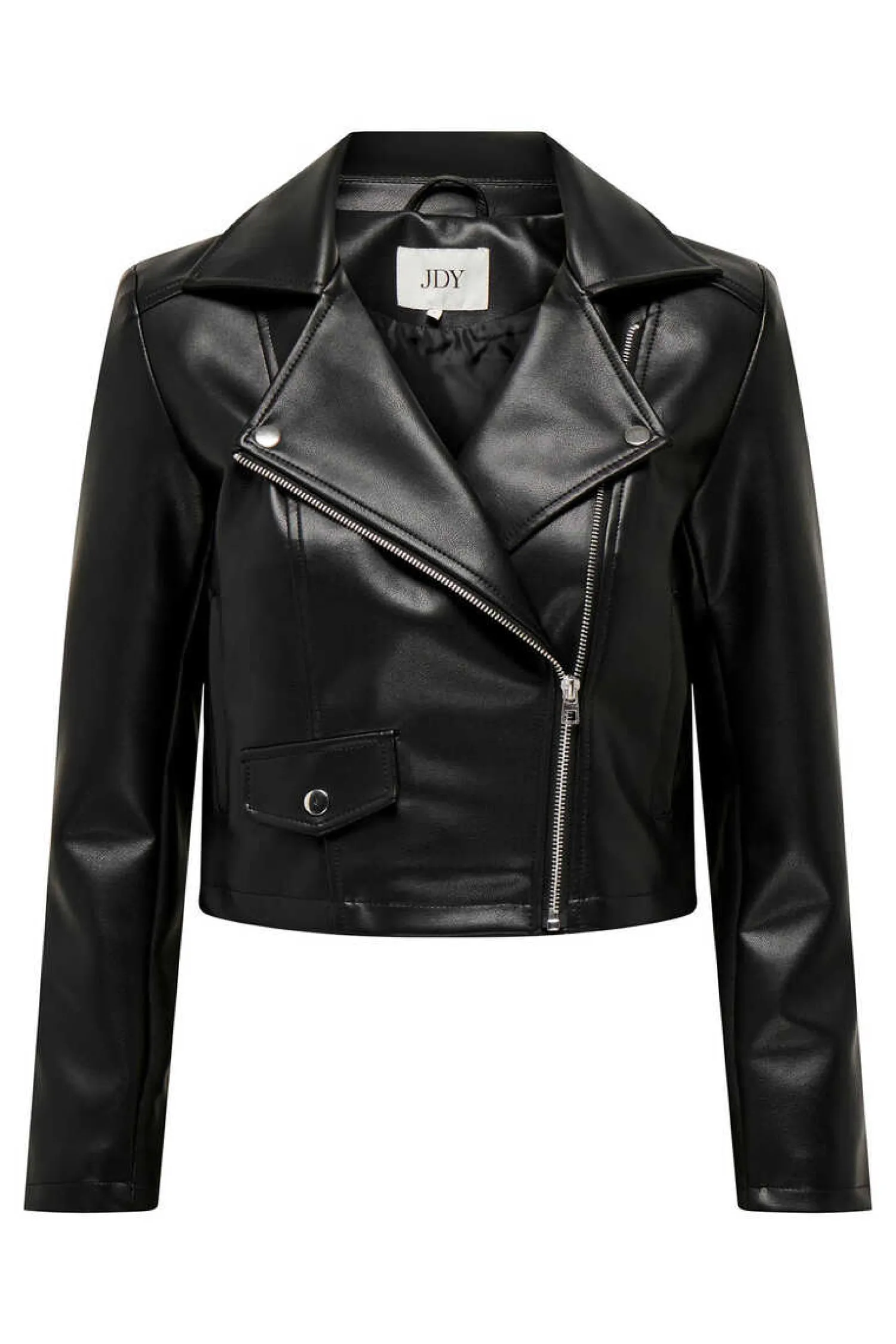 JDY Blusoes E Casacos-Blusao Biker Efeito Pele