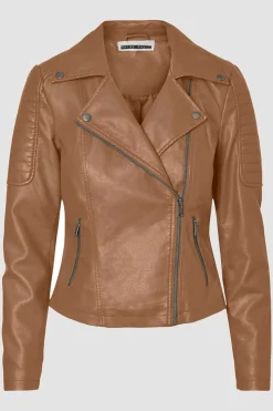 Noisy May Blusoes E Casacos-Blusao Biker Polipele