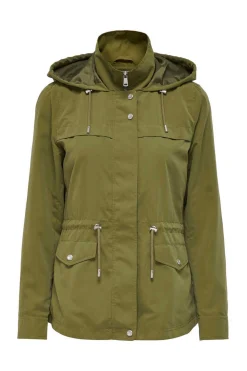 Only Blusoes E Casacos-Blusao Bolsos Com Capuz