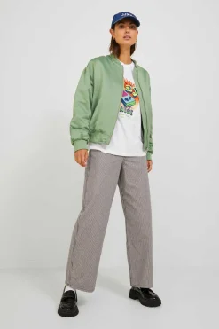 Jack & Jones Blusoes E Casacos-Blusao Bomber Acetinado