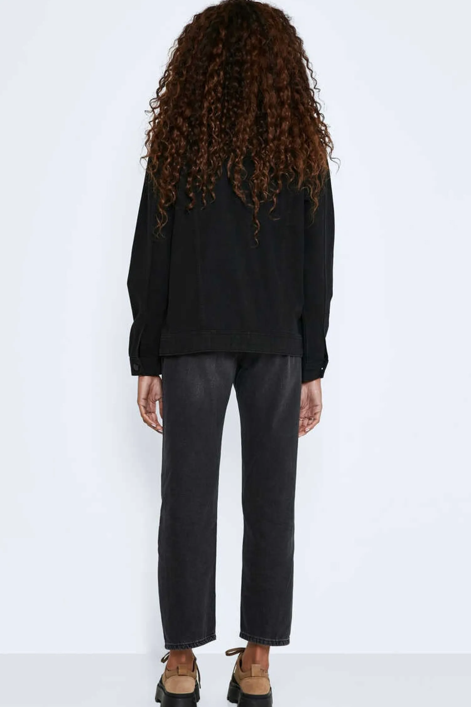 Noisy May Blusoes E Casacos-Blusao De Ganga Oversize