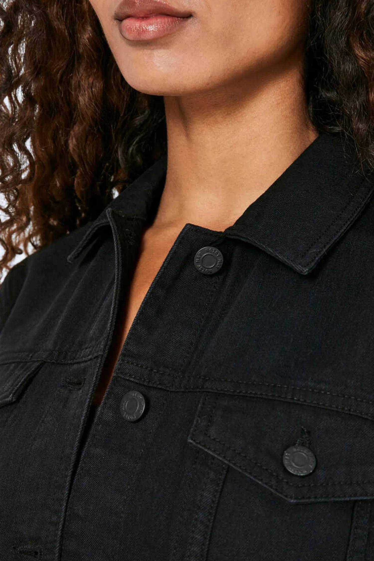 Noisy May Blusoes E Casacos-Blusao De Ganga Oversize