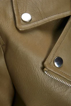 Jack & Jones Blusoes E Casacos-Blusao De Mulher De Couro