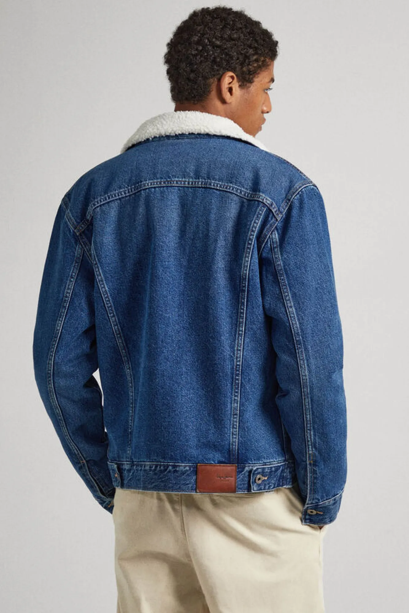 Pepe Jeans Blusao Denim La Azulado Sale