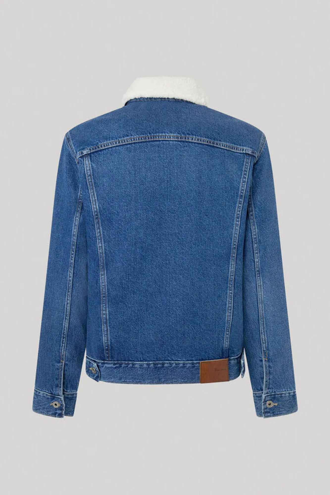 Pepe Jeans Blusao Denim La Azulado Sale