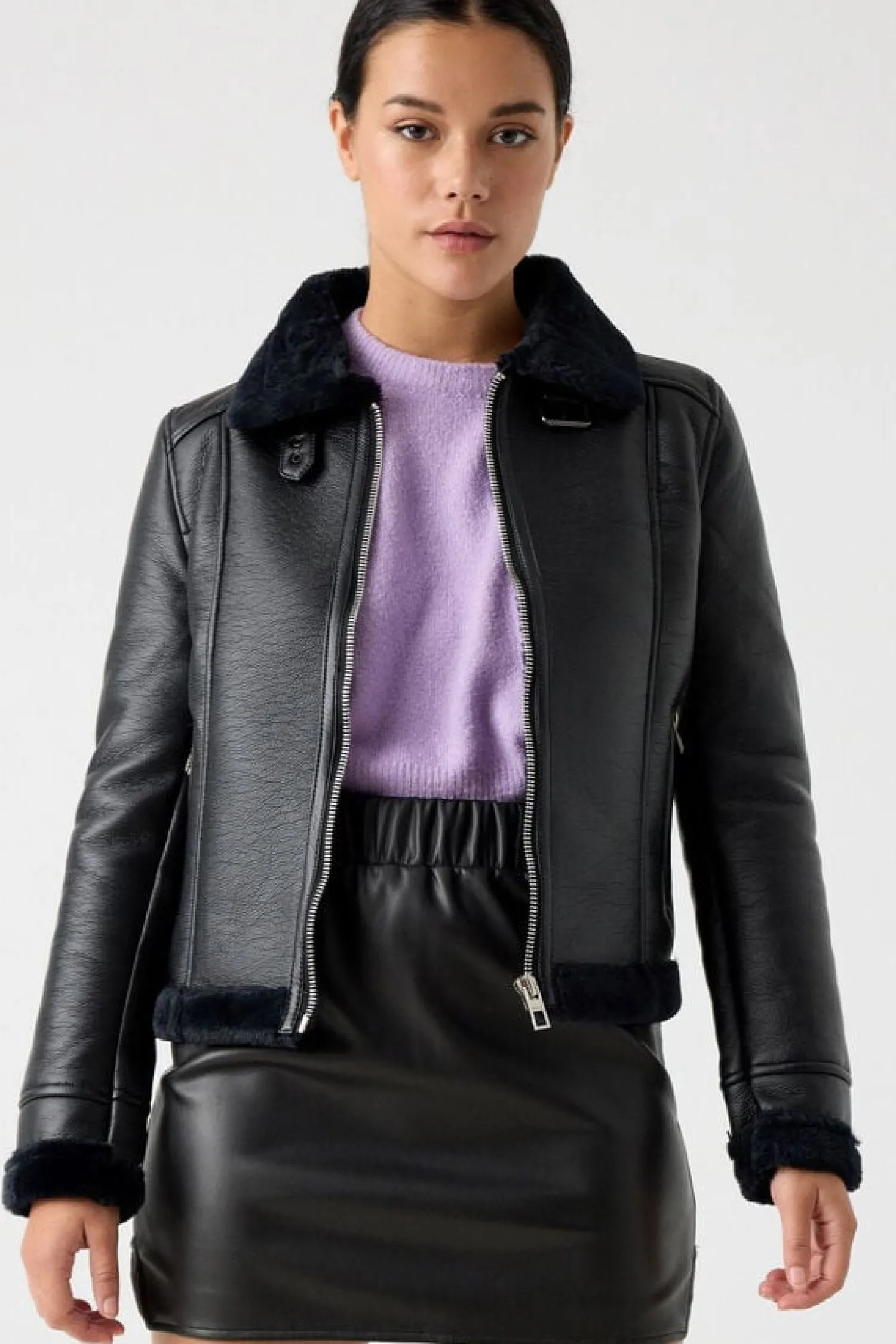 Inside Blusoes E Casacos-Blusao Dupla Face