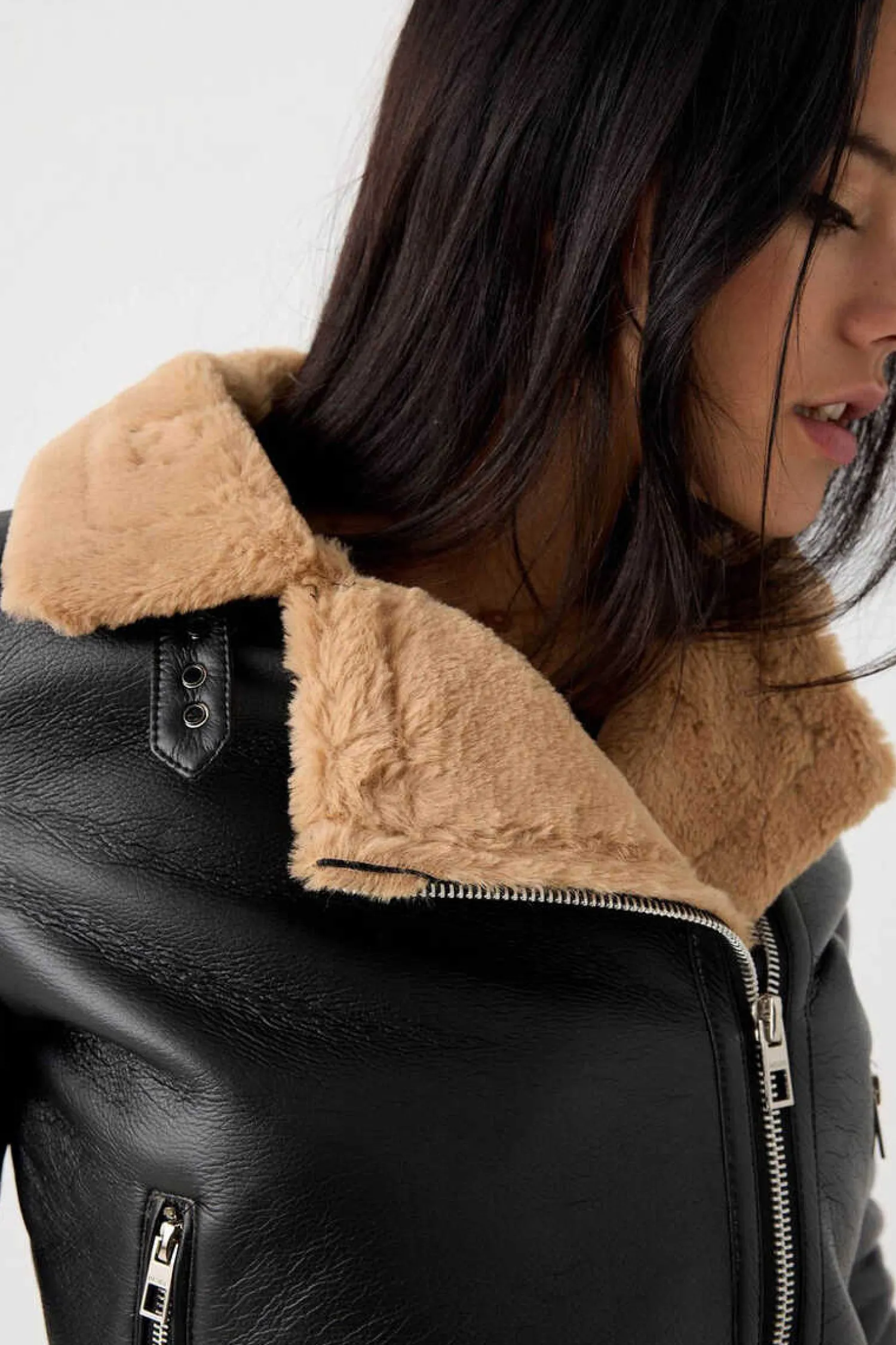 Inside Blusoes E Casacos-Blusao Dupla Face