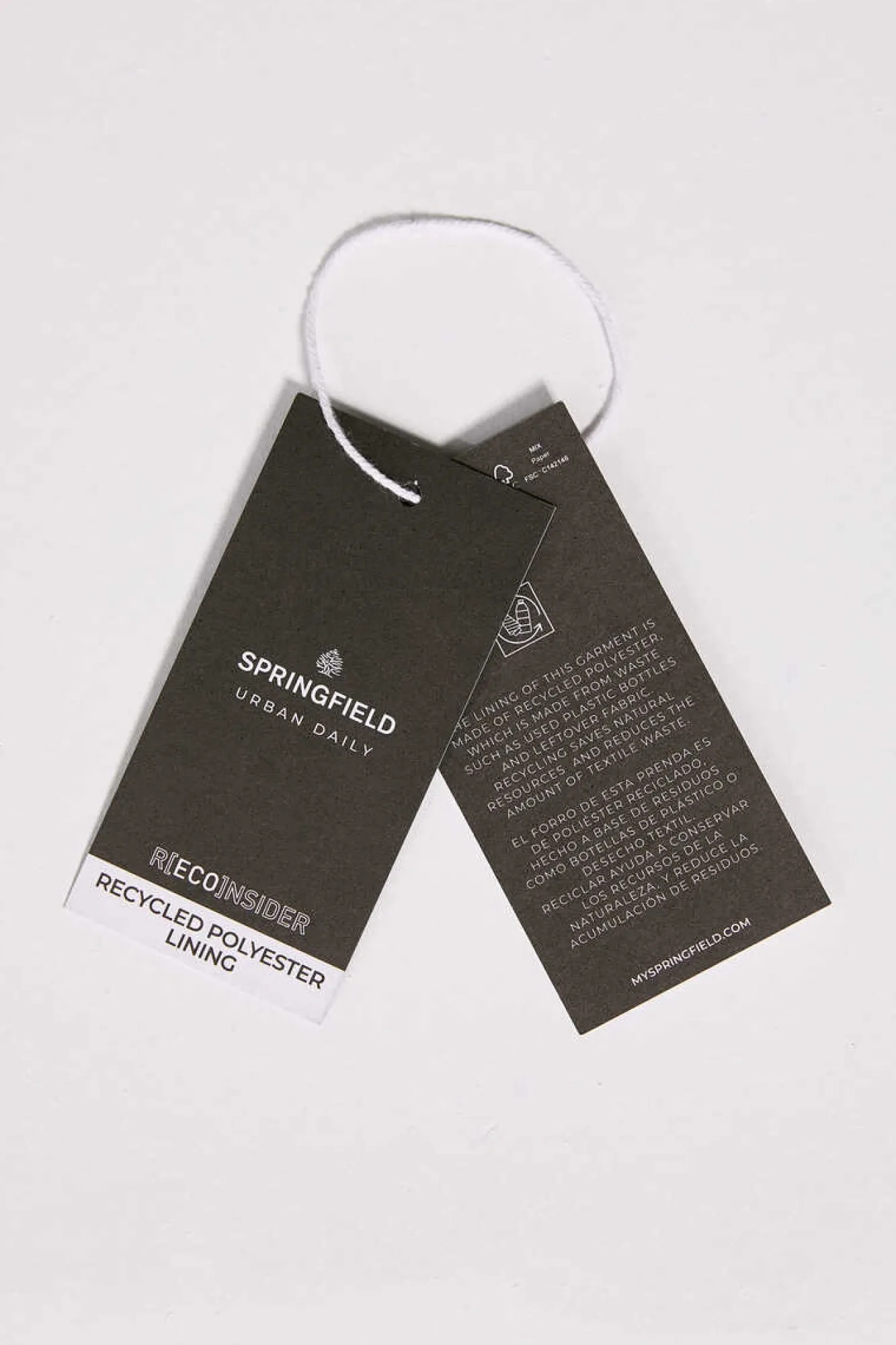 Springfield Blusao Motard Efeito Pele Capuz Preto Hot