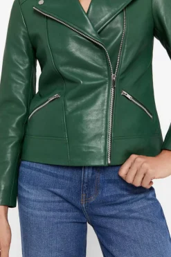 Cortefiel Blusoes E Casacos-Blusao Pele Biker