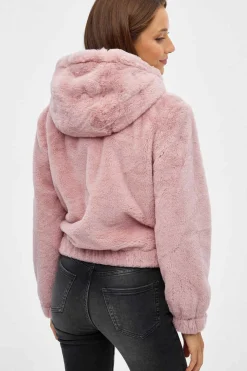 Inside Blusoes E Casacos-Blusao Pelo Com Capuz