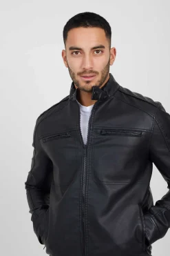 Brave Soul Blusao Polipele Preto