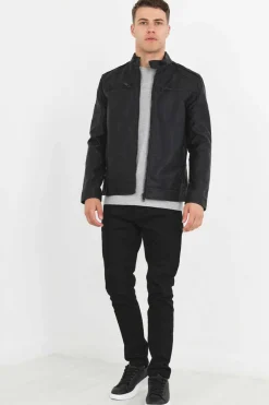 Brave Soul Blusao Polipele Preto