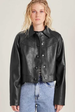 Pimkie Blusoes E Casacos-Blusao Polipele Abotoado