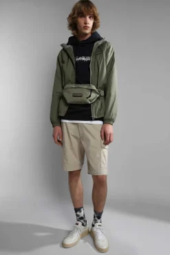 Napapijri Bolsa De Cintura Hatch Verde Clearance