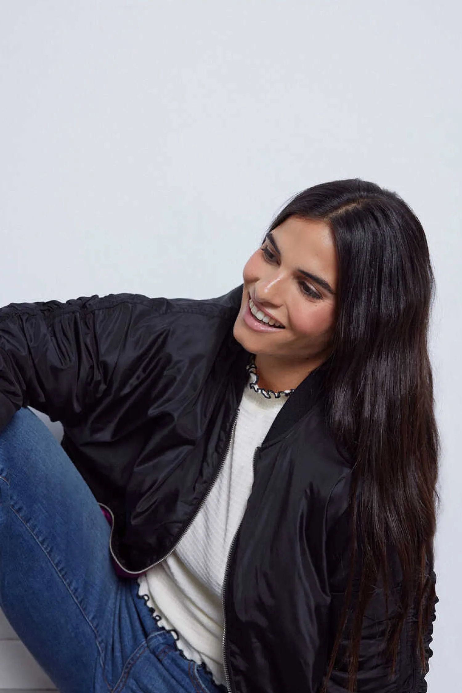 Slowlove Blusoes E Casacos-Bomber Oversize