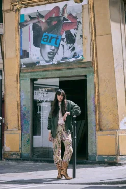 Slowlove Blusoes E Casacos-Bomber Oversize