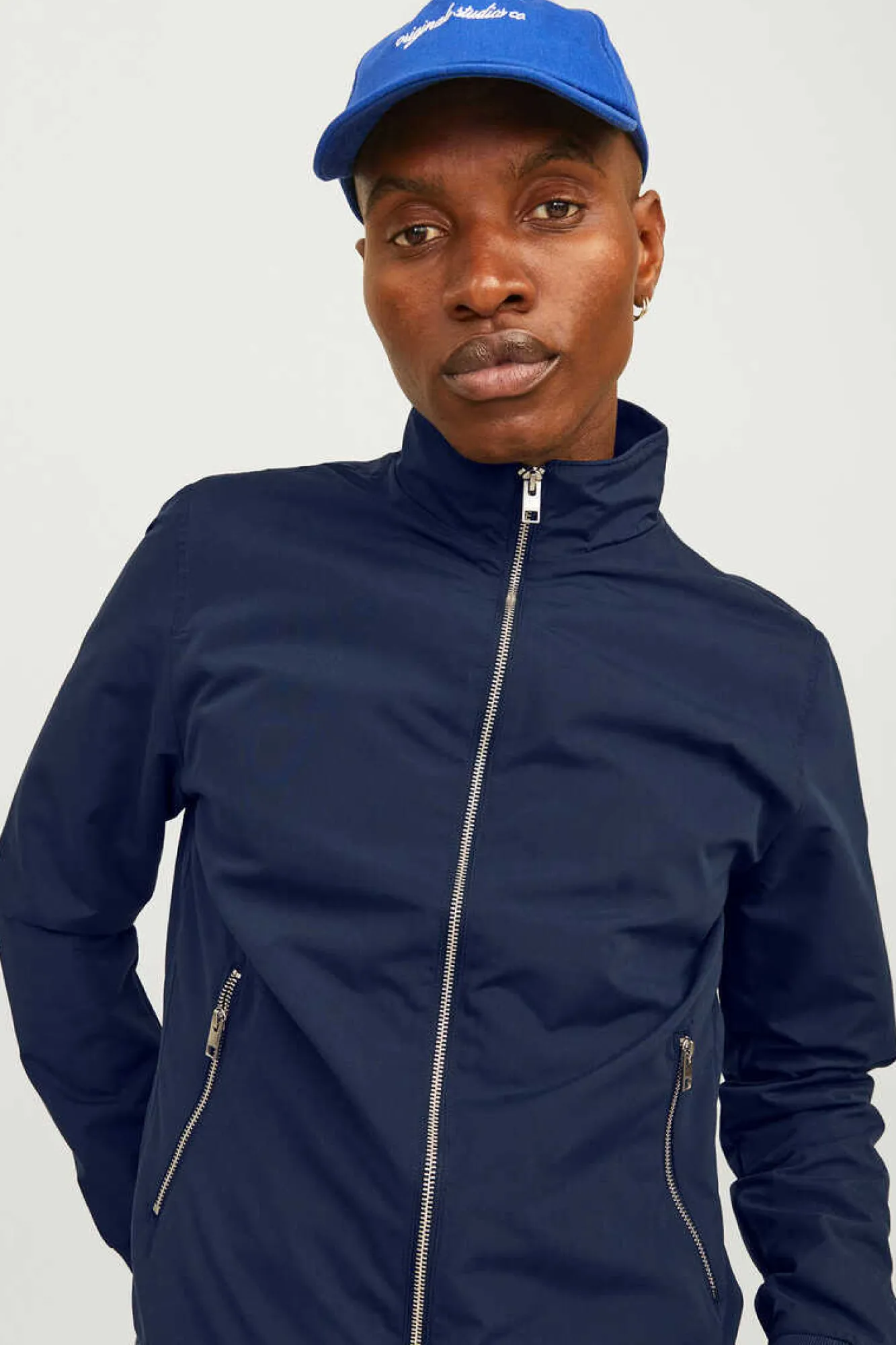 Jack & Jones Bomber Repelente A Agua Marinho Discount