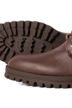 Jack & Jones Bota Efeito Pele Com Cordoes Castanho Best