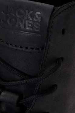 Botas Motard De Pele De Vaca