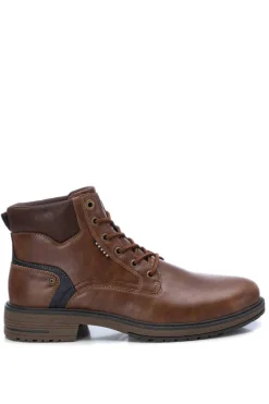 Xti Botim De Homem Camel Castanho Discount