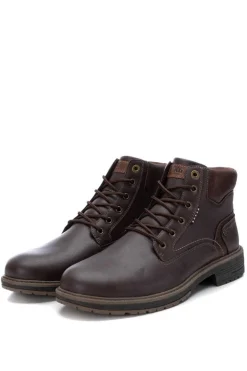 Xti Botim De Homem Camel Castanho Sale