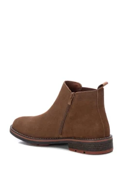 Xti Botim De Homem Em Croute Em Camel Sale