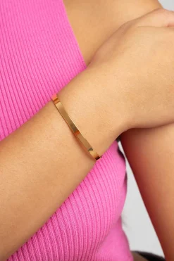 Singularu Bijuteria-Brazalete Plate Bano Oro