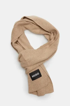 HUGO Cachecol Castanho New