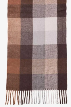 Tiffosi Cachecol Estampado Castanho Outlet