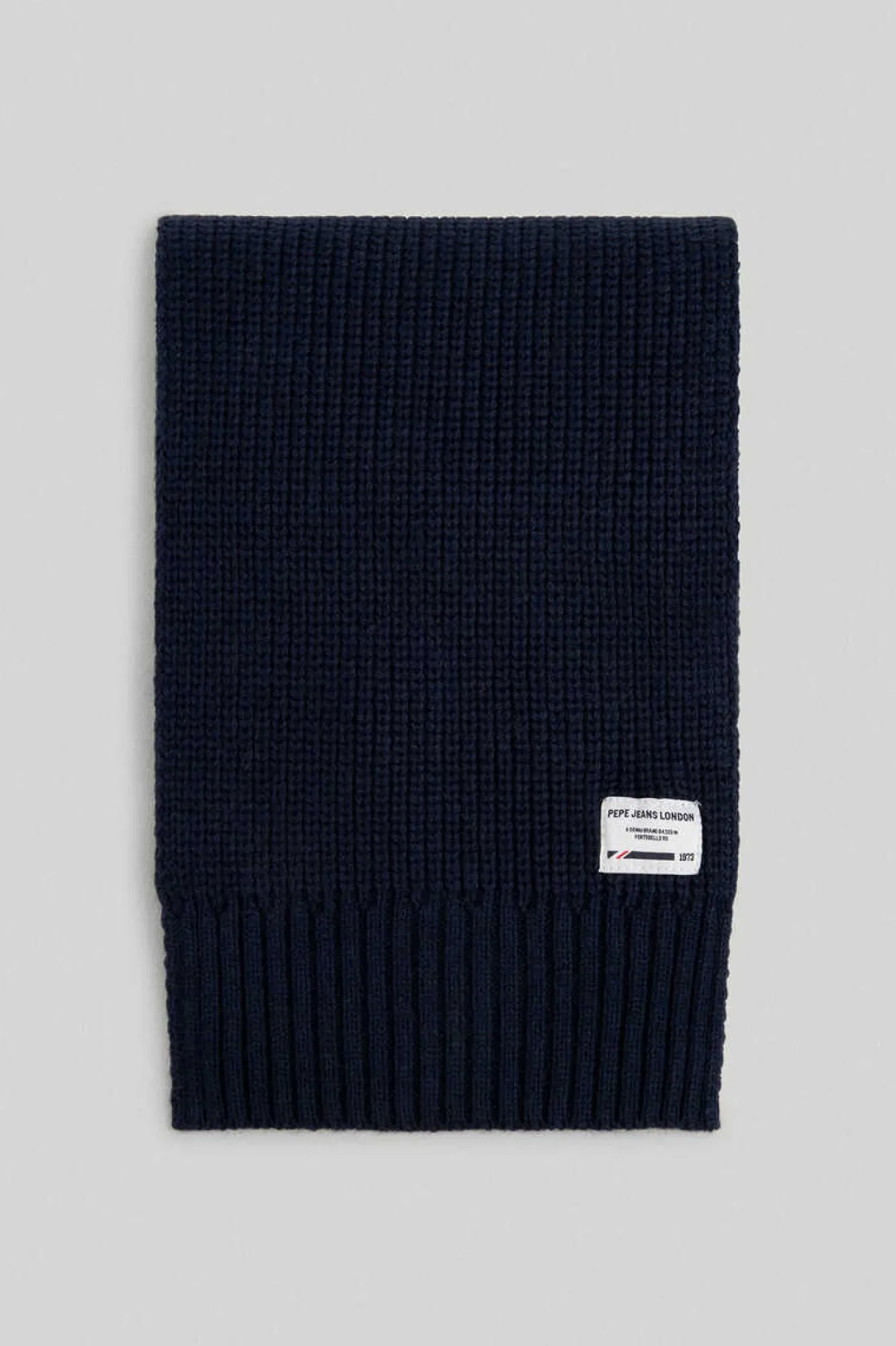 Pepe Jeans Cachecol Malha Canelada Marinho Best