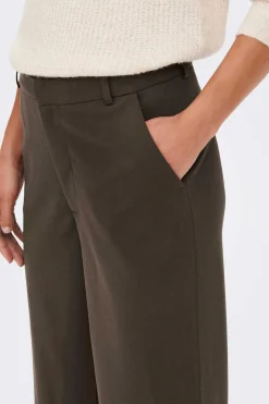 JDY Calcas-Calca Corte Reto De Cintura Media