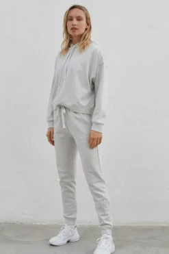 Dash and Stars Joggers-Calca Jogger 100% Algodao Gris