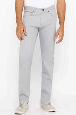 Cortefiel Calcas 5 Bolsos Corte Ajustado Cinzento Outlet