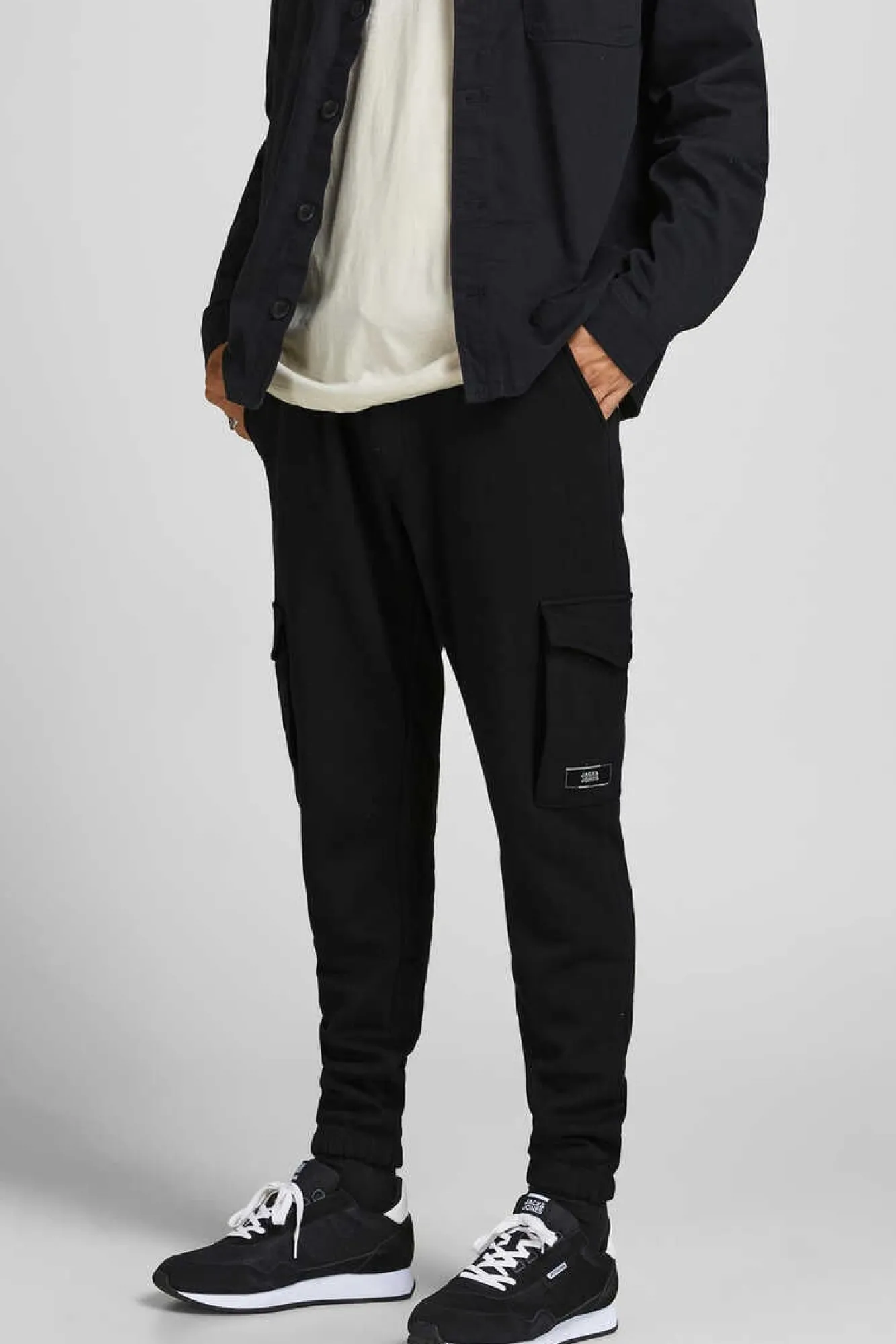 Jack & Jones Calcas Cargo Preto