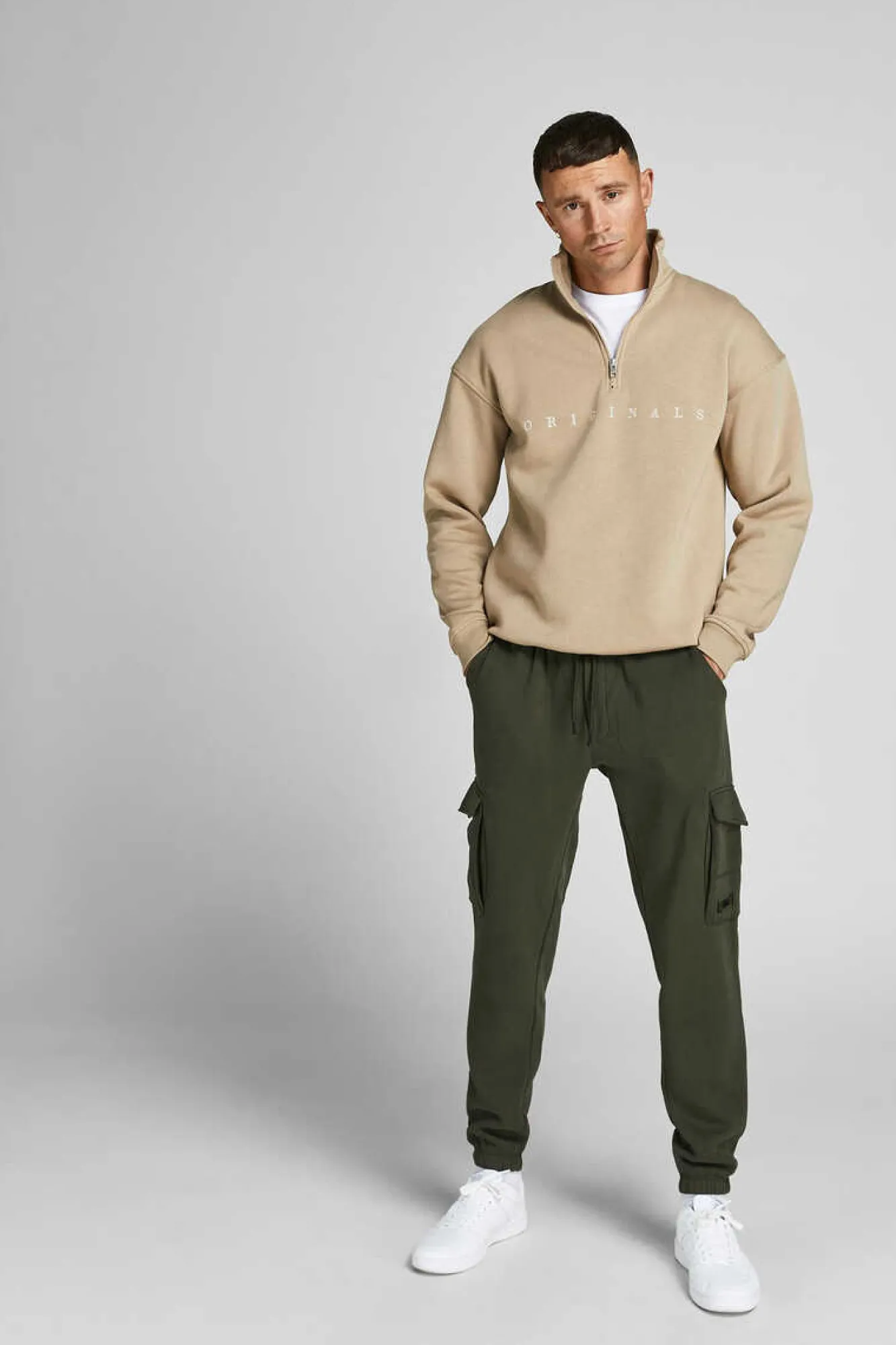Jack & Jones Calcas Cargo Verde