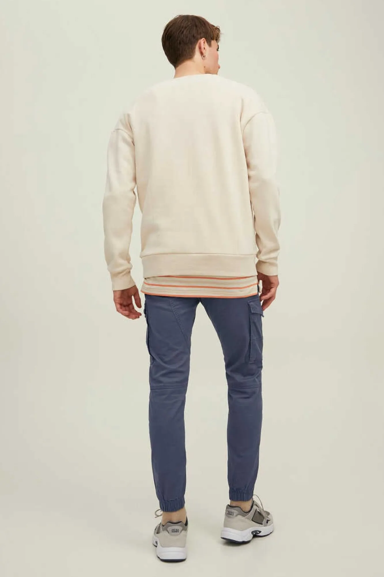 Jack & Jones Calcas Cargo Azulado Hot