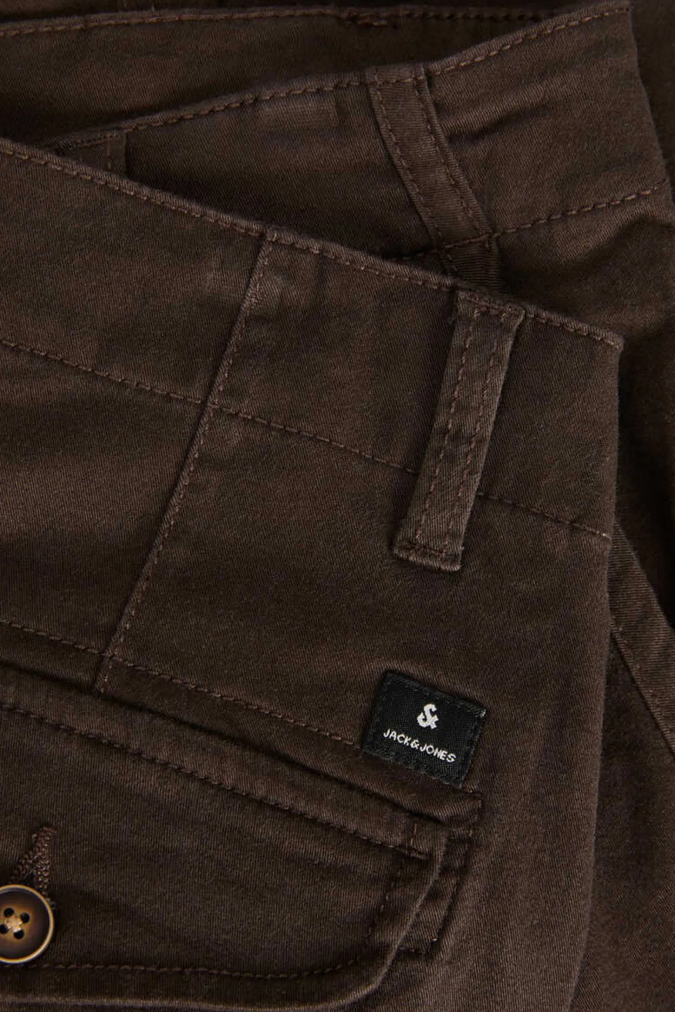 Jack & Jones Calcas Cargo Castanho Outlet