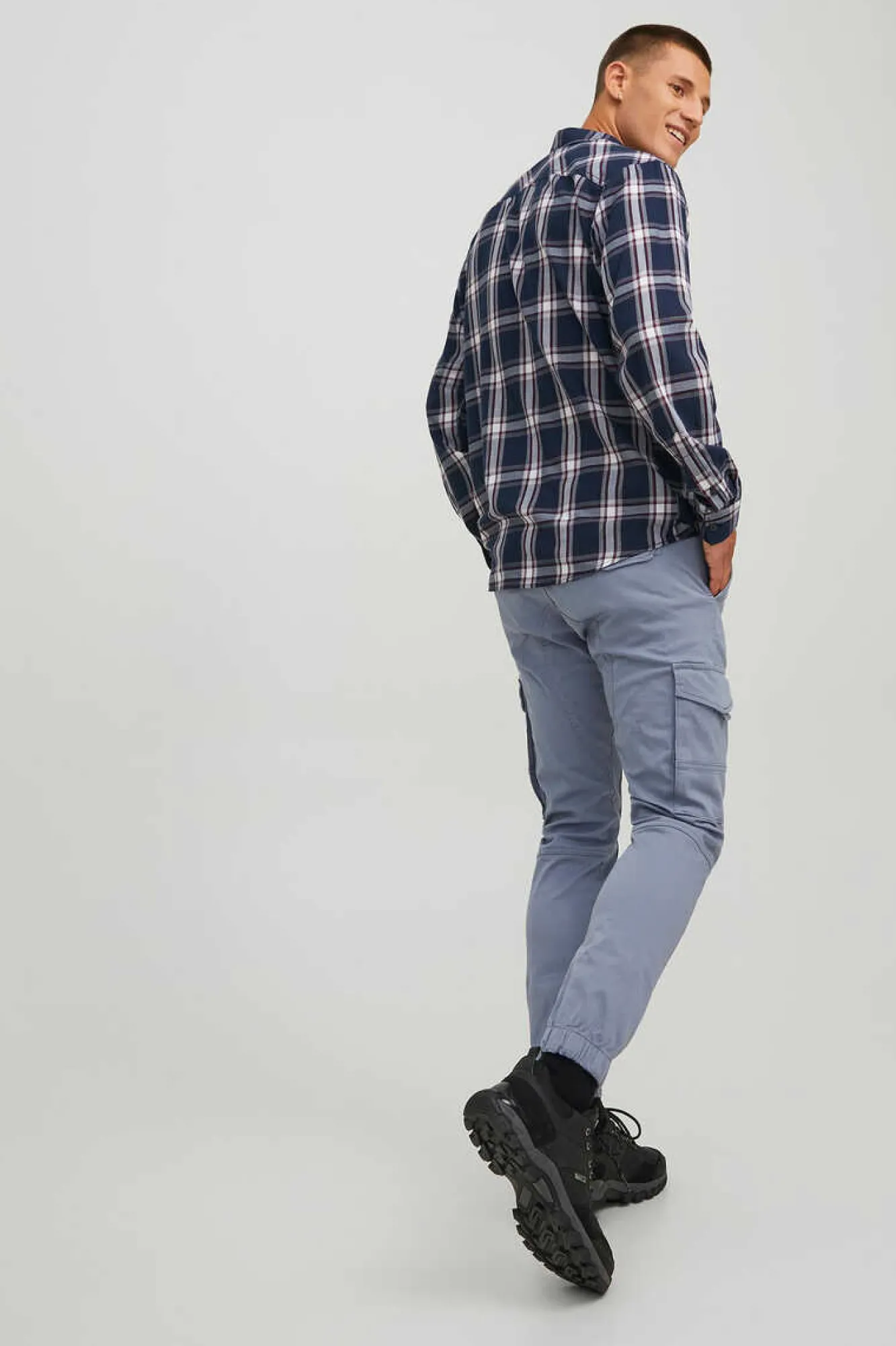 Jack & Jones Calcas Cargo Azulado