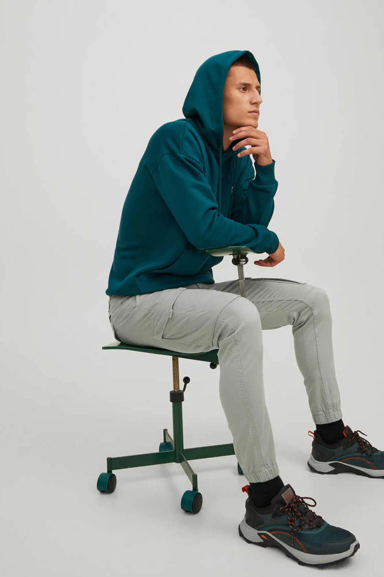 Jack & Jones Calcas Cargo Cinza