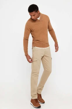 Cortefiel Calcas Cargo Tostado Online