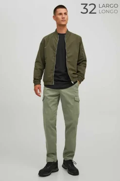 Jack & Jones Calcas Cargo Verde Hot
