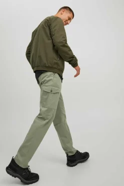 Jack & Jones Calcas Cargo Verde Hot