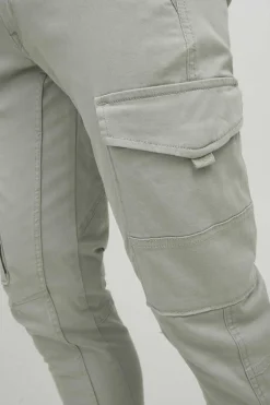 Jack & Jones Calcas Cargo Cinza Clearance