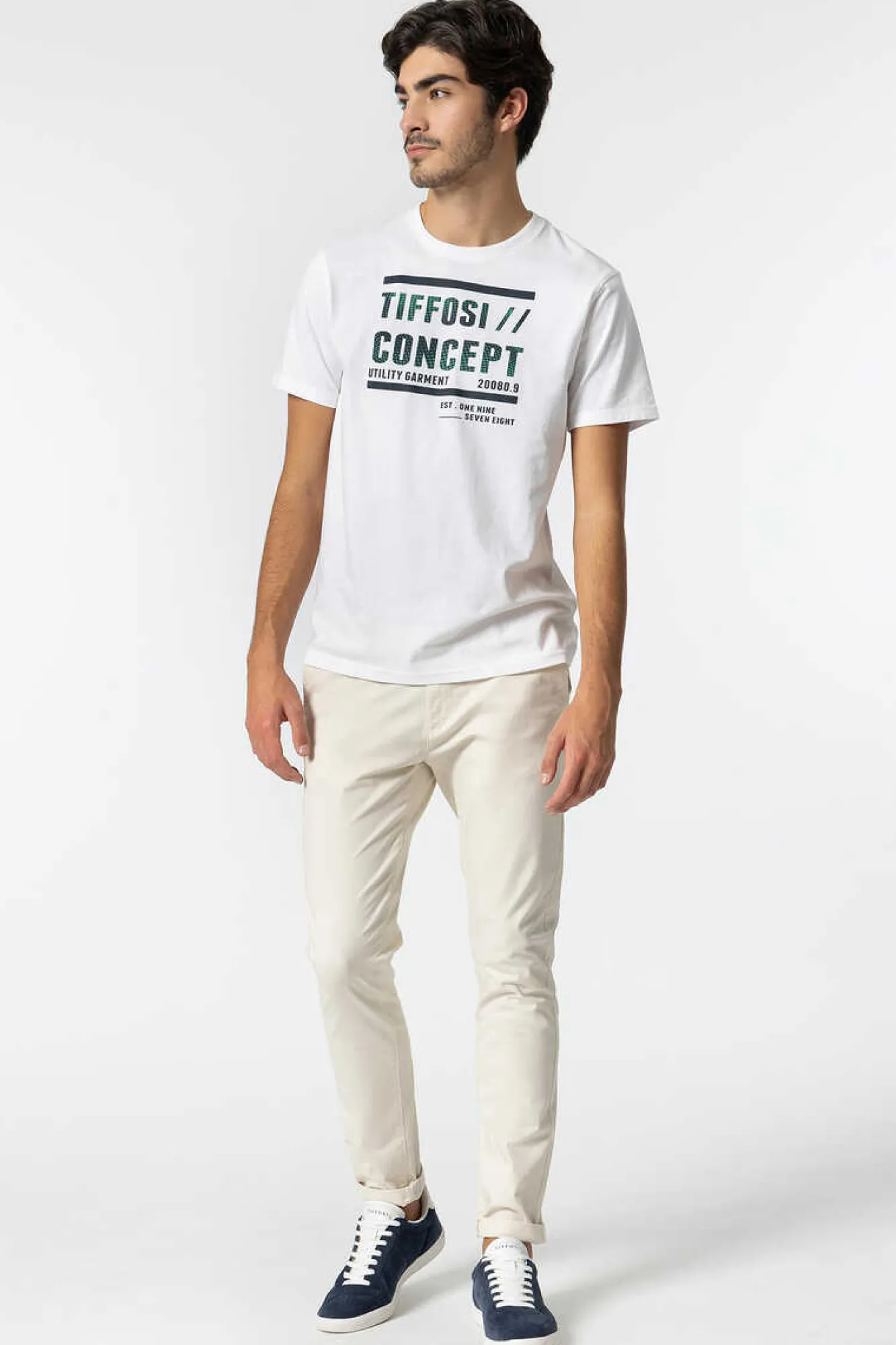 Tiffosi Calcas Chino 5 Bolsos Pedra Clearance