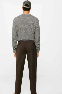 Springfield Calcas Chino Com Estrutura Bicolor Invernal Castanho Discount