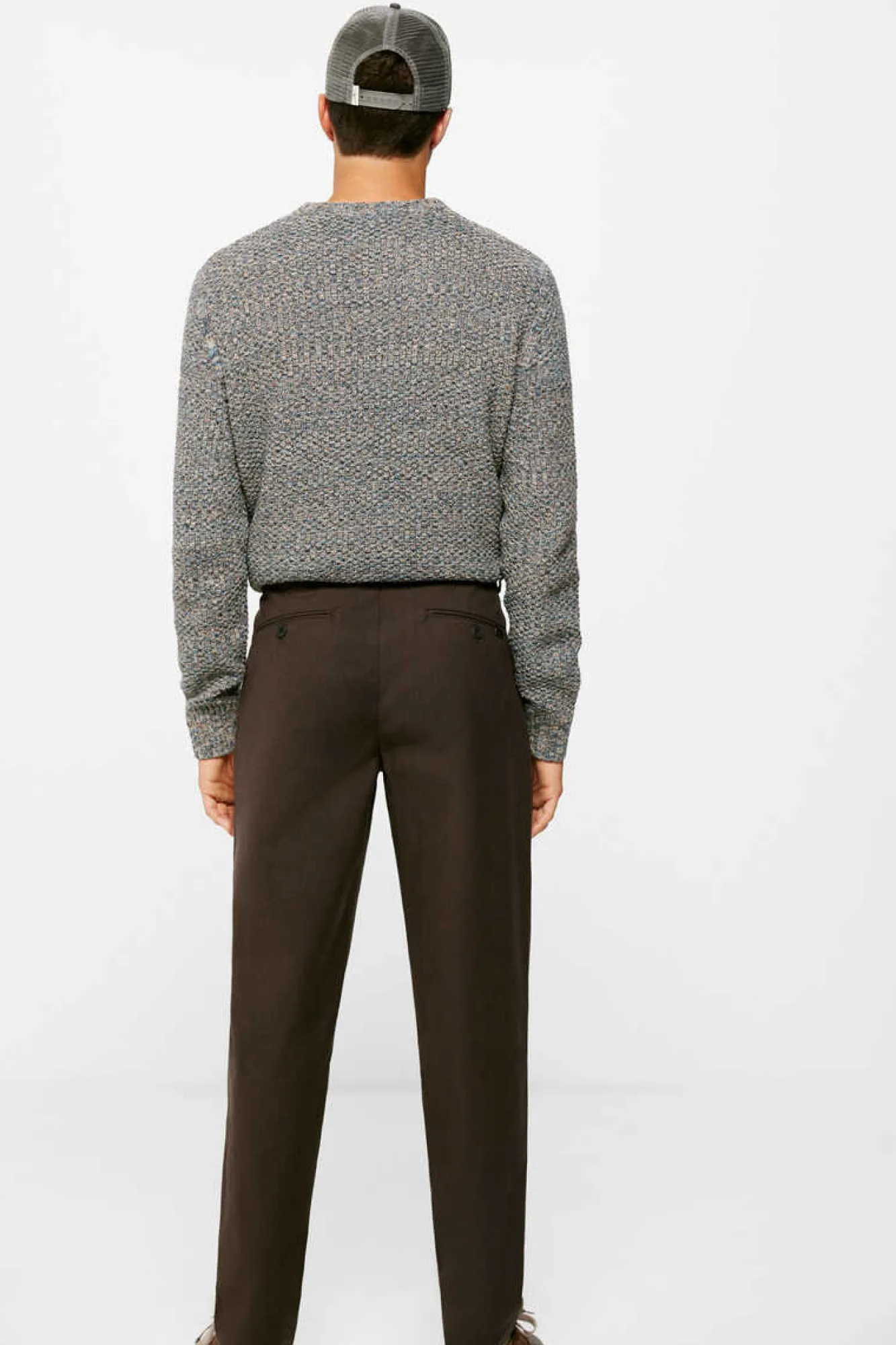 Springfield Calcas Chino Com Estrutura Bicolor Invernal Castanho Discount