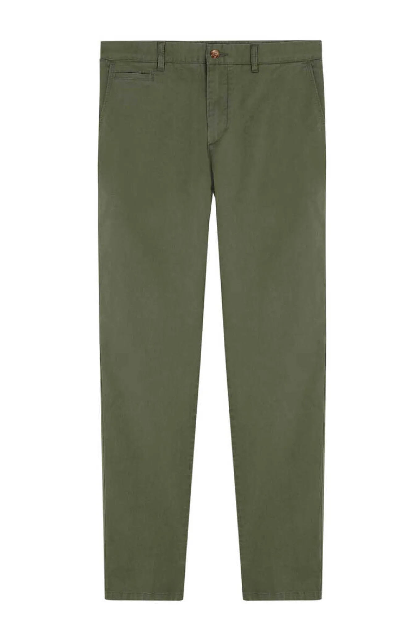 Cortefiel Calcas Chino Leves Corte Slim Verde Clearance
