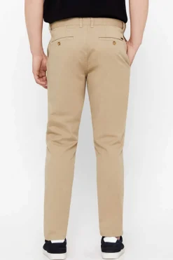 Cortefiel Calcas Chino Leves Corte Slim Tostado Online