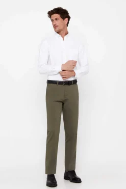 Cortefiel Calcas Chino Leves Regular Fit Verde Sale